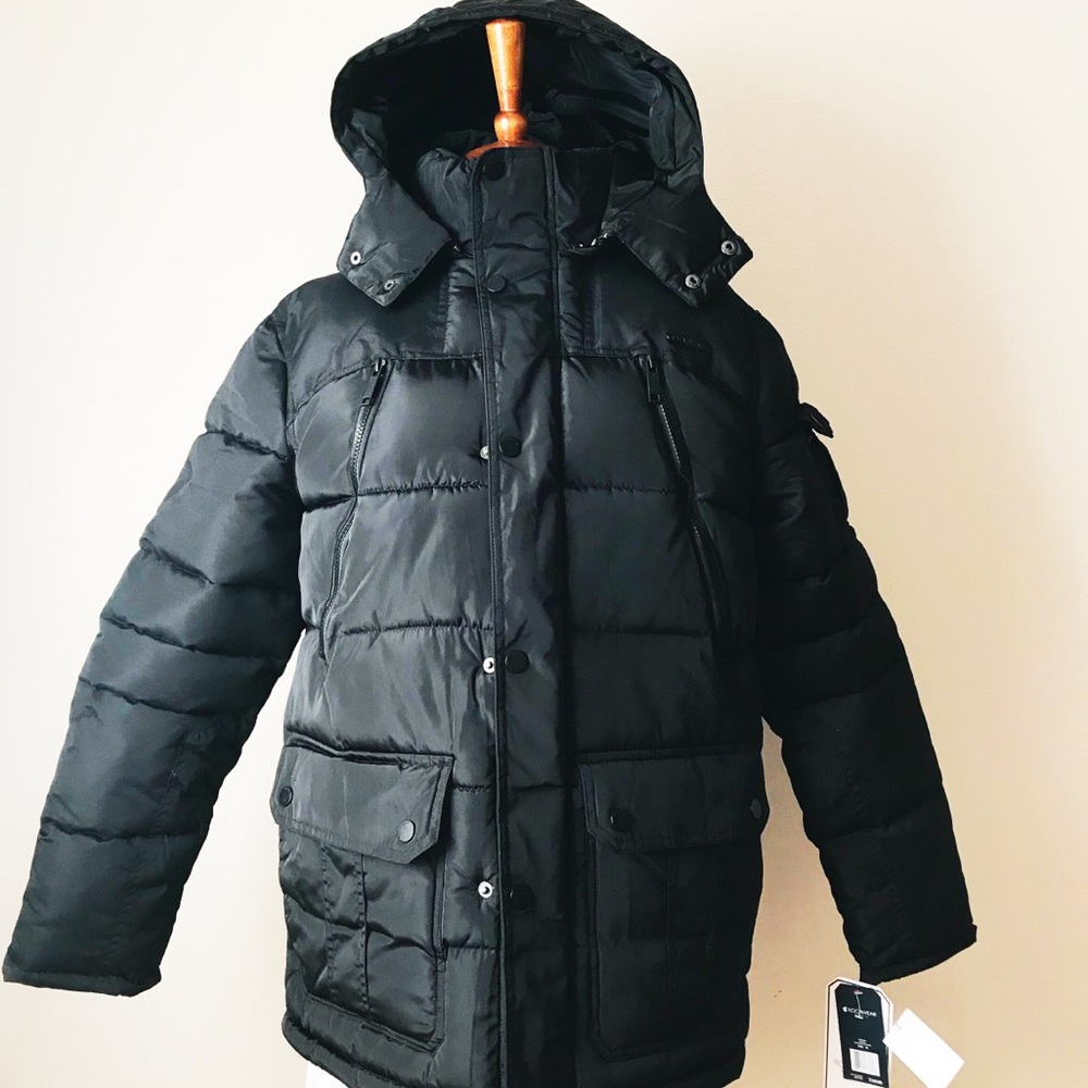 Men’s Roca Wear Black Puffer Jacket